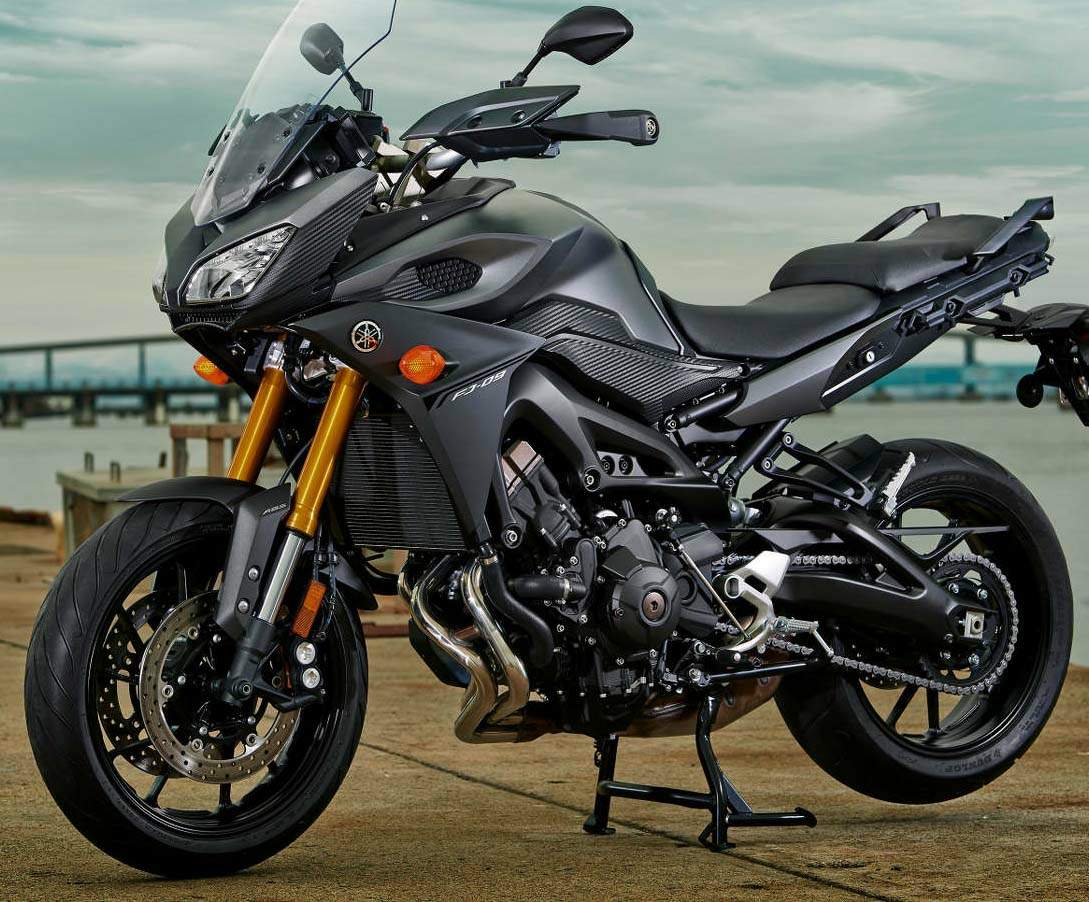 Yamaha tracer 900 on sale tech black